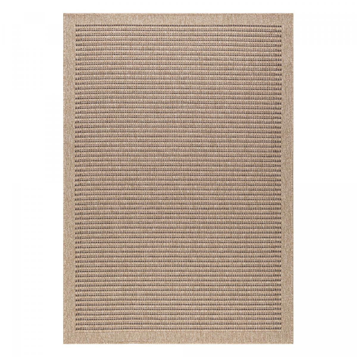 Tapis extérieur tissé kilim rectangle GOVI