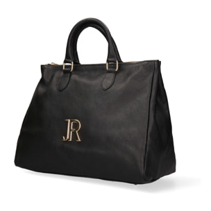 Borsa a mano da donna Made in Italy - Modello Aurelia Chic - 100% pelle - 36.0 x 27.0 x 16.0 cm