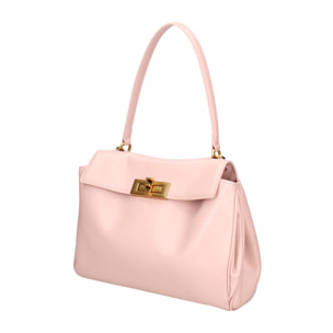 Borsa a mano da donna Made in Italy - Modello Padova - 100% pelle - 28.0 x 19.0 x 8.0 cm