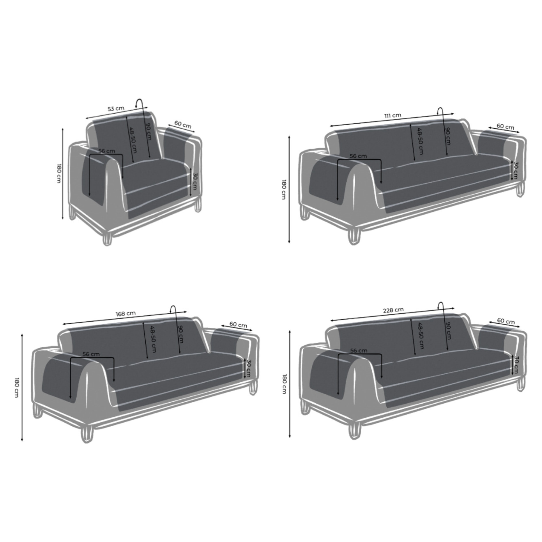 Copridivano Trapuntato Antimacchia Imbottito Quadri Scozzese Beige Modello Galles