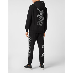 PHILIPP PLEIN Chándal: Sudadera con capucha y pantalón SKELETON