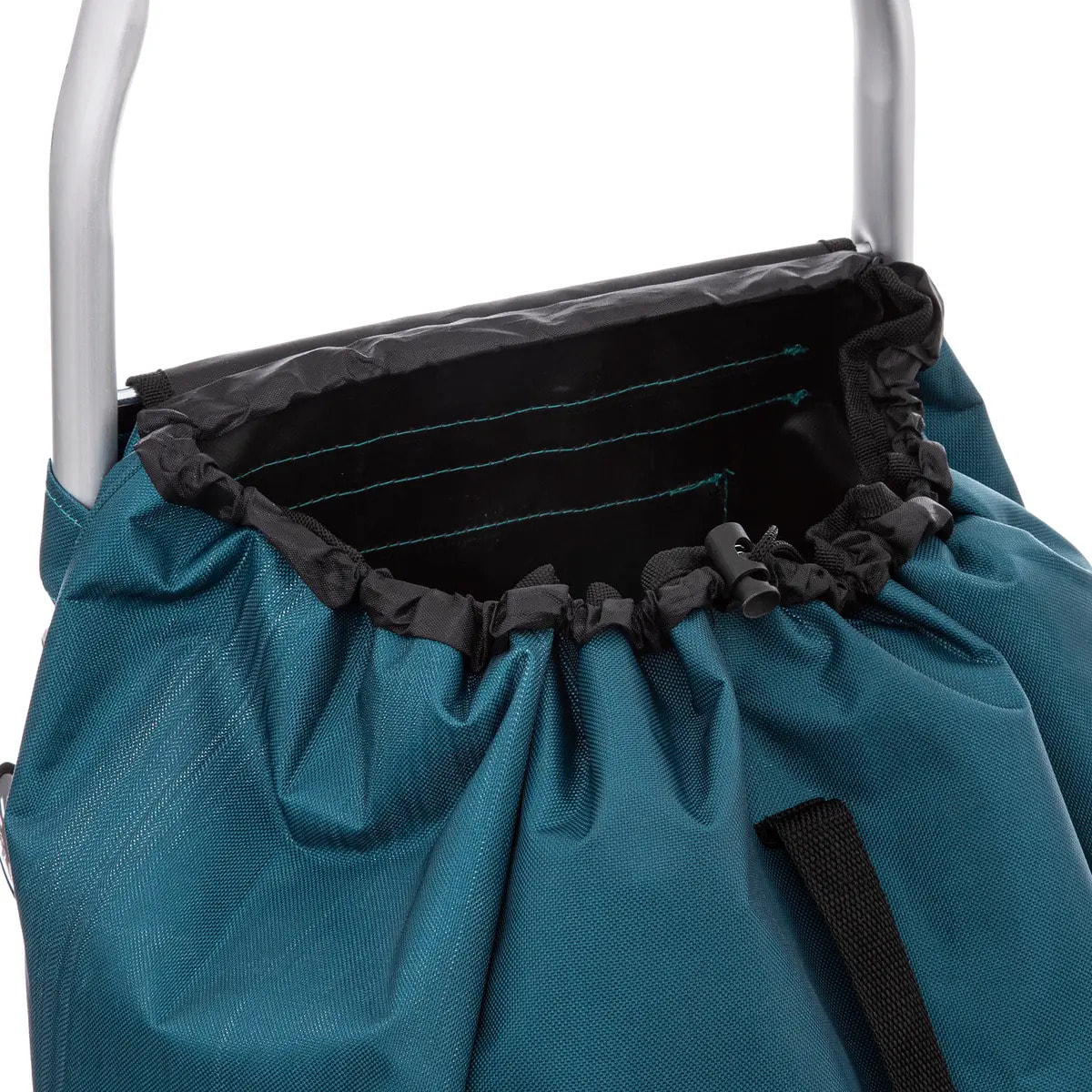 Chariot de course pliable 2 roues "Modern Color" bleu pérole