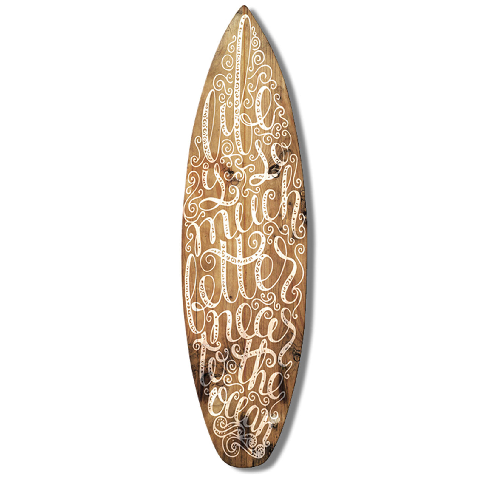 Planche de surf décorative surf lifestyle Tableau alu Dibond