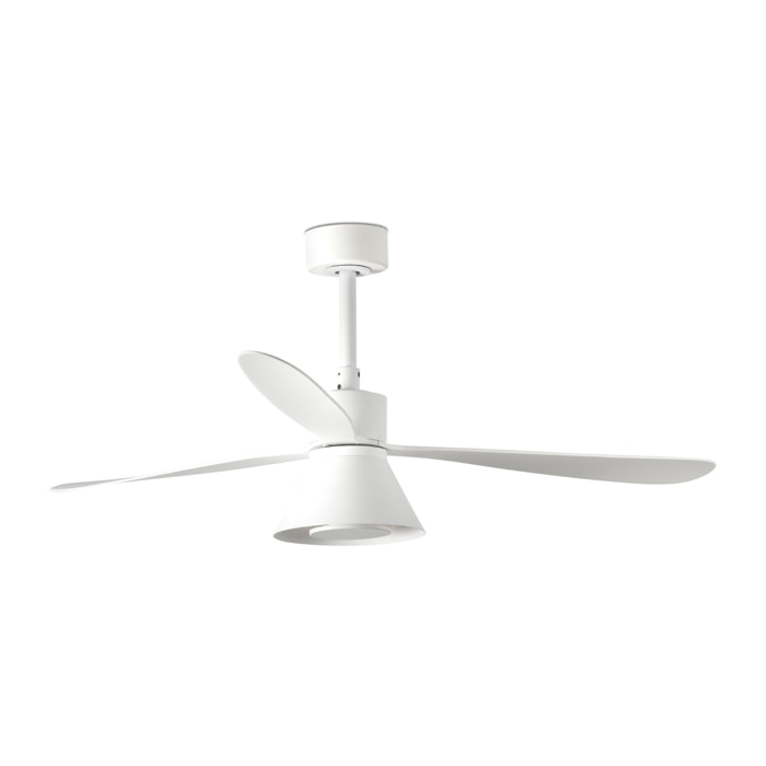 AMELIA L CONE LED ventilatore da soffitto bianca