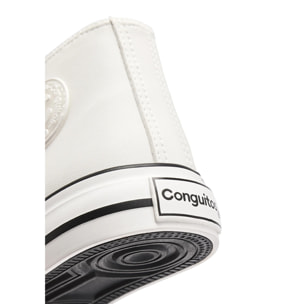 Zapatillas Altas de Niña Básicas Cremallera Interior