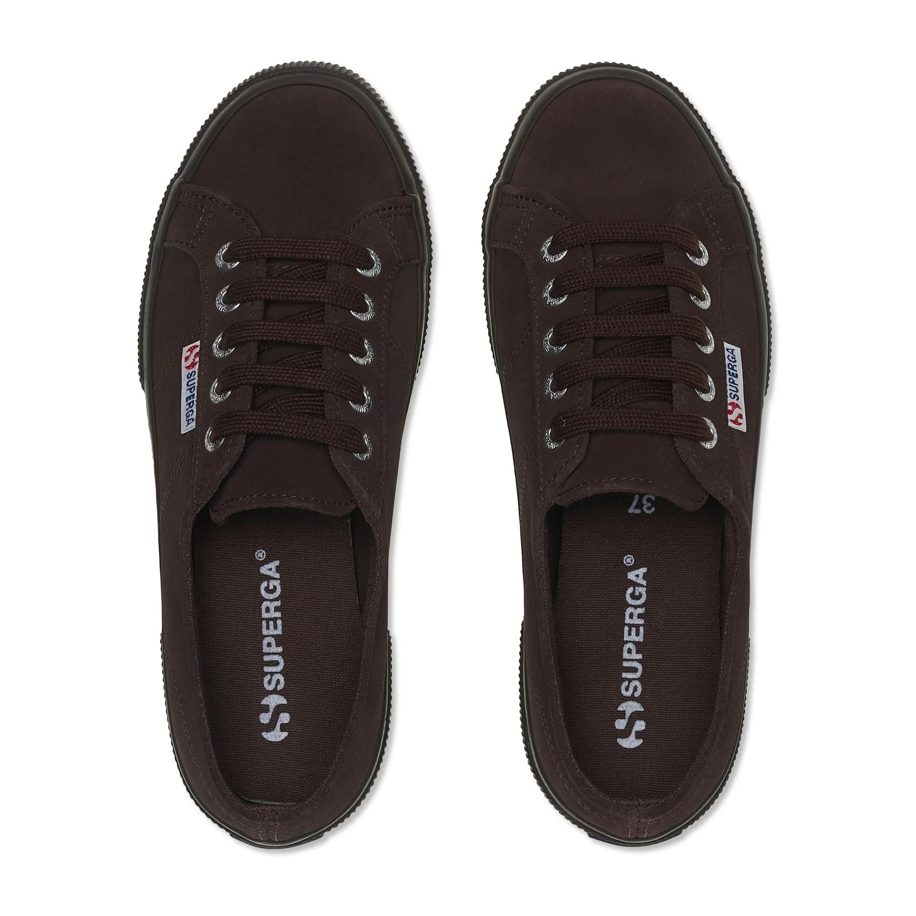 Superga - Uomo Donna Marrone - 2750 Suede