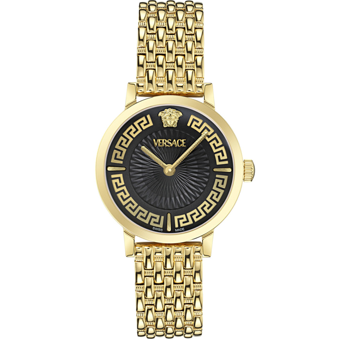 Versace Orologio Analogico Al Quarzo Greca Fortuna (Wc-0A)
