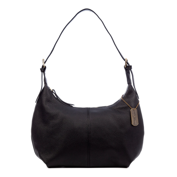 Aulla bolso de hombro mujer. Piel auténtica Dollaro.