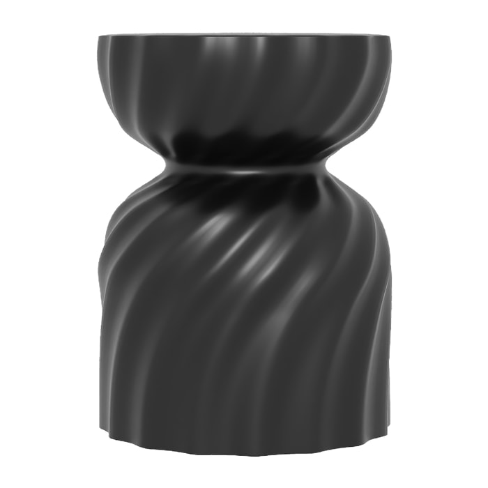 Lavande – Table d’appoint élégante en magnésie noire