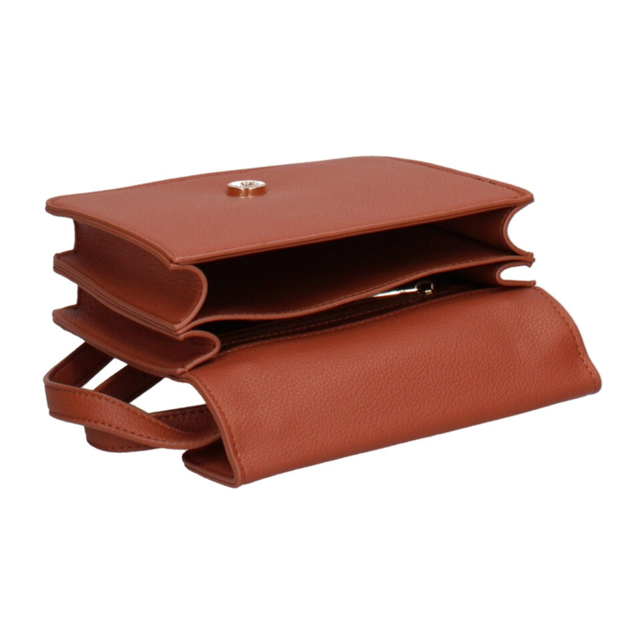 Borsa a tracolla da donna - Modello False - 100% PVC - 16.0 x 18.5 x 3.5 cm