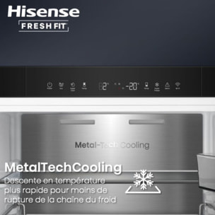 Réfrigérateur 1 porte HISENSE RL5K370GSFC freshfit