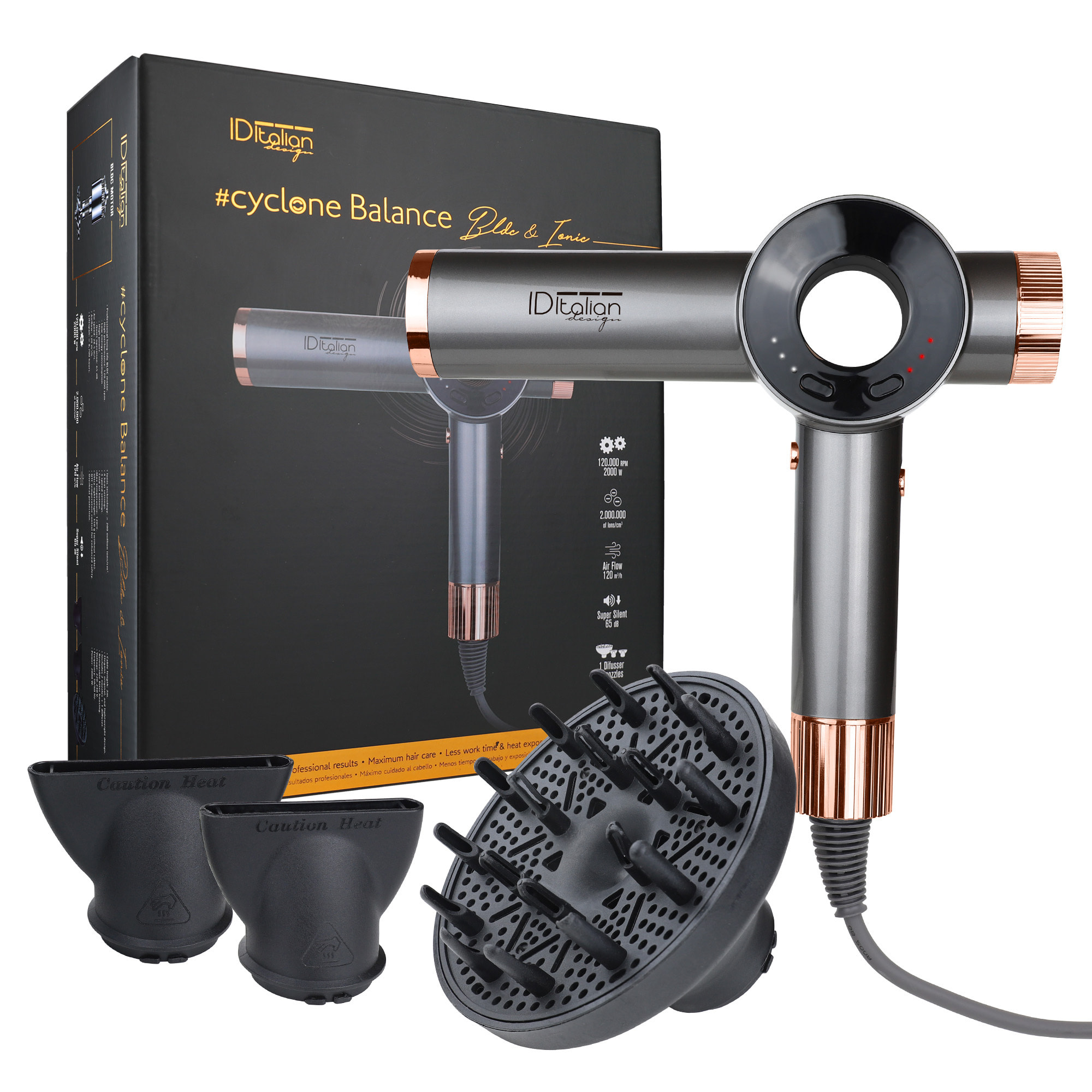 Sèche-Cheveux Cyclone Balance BLDC
