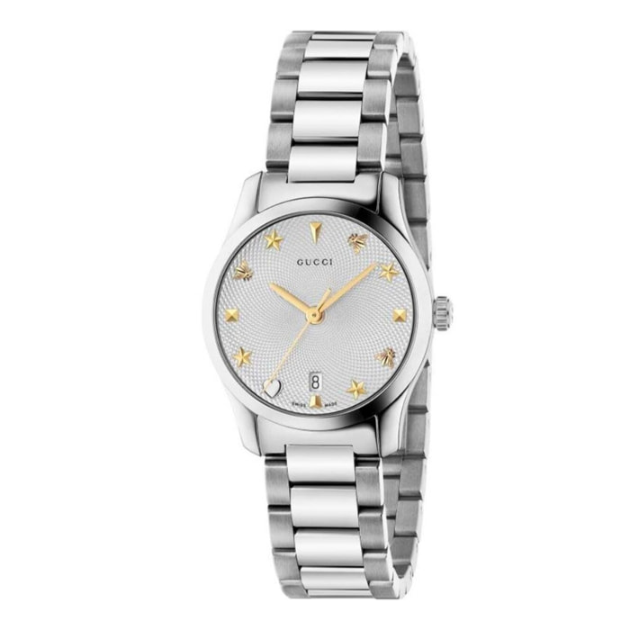 Reloj Gucci YA126572A Mujer Analogico Cuarzo con Correa de Acero inoxidable