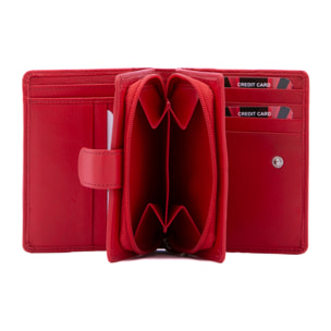 Portafoglio  da donna ecopelle Prodotto Vegano 13x9,5x4 cm