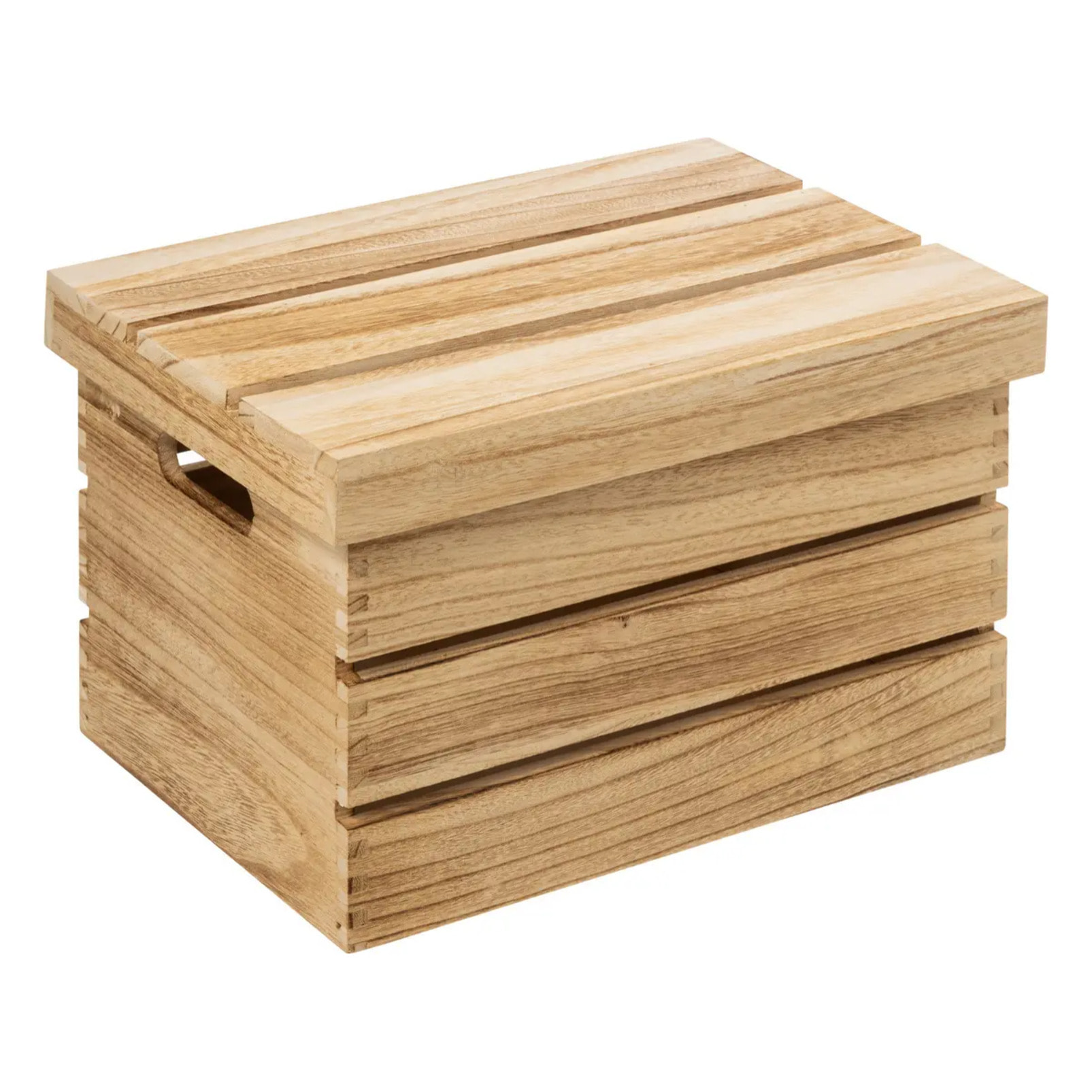 3 boîtes de rangement cagette en bois