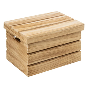 3 boîtes de rangement cagette en bois