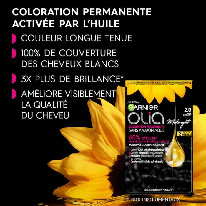 Garnier Olia Coloration 2.0 Noir Diamant