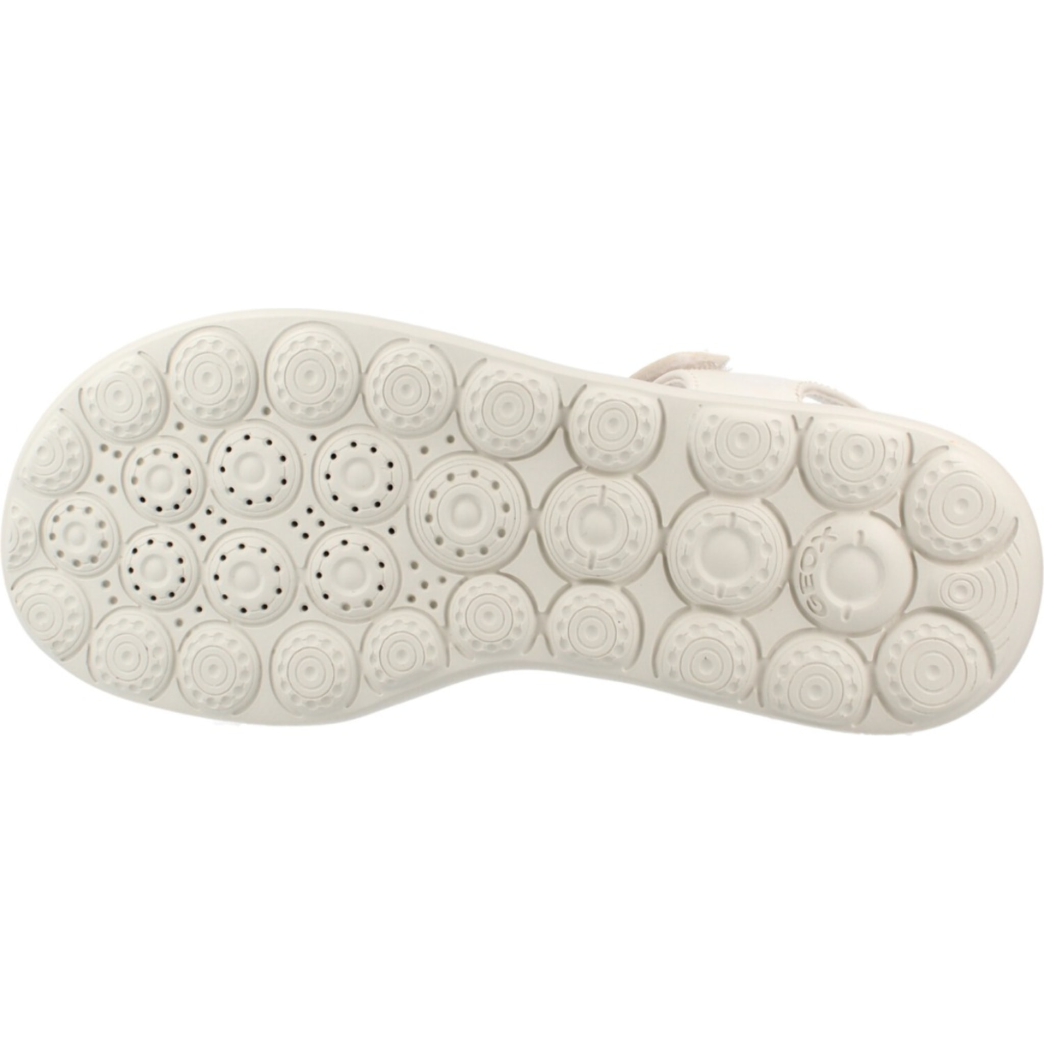 Sandalias Niña de la marca GEOX  modelo J SANDAL PUFFYPOP BLANCO