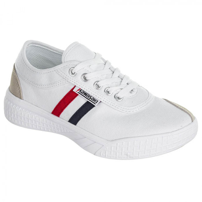 KAWASAKI Leap Retro Canvas Shoe K212325 1002 White