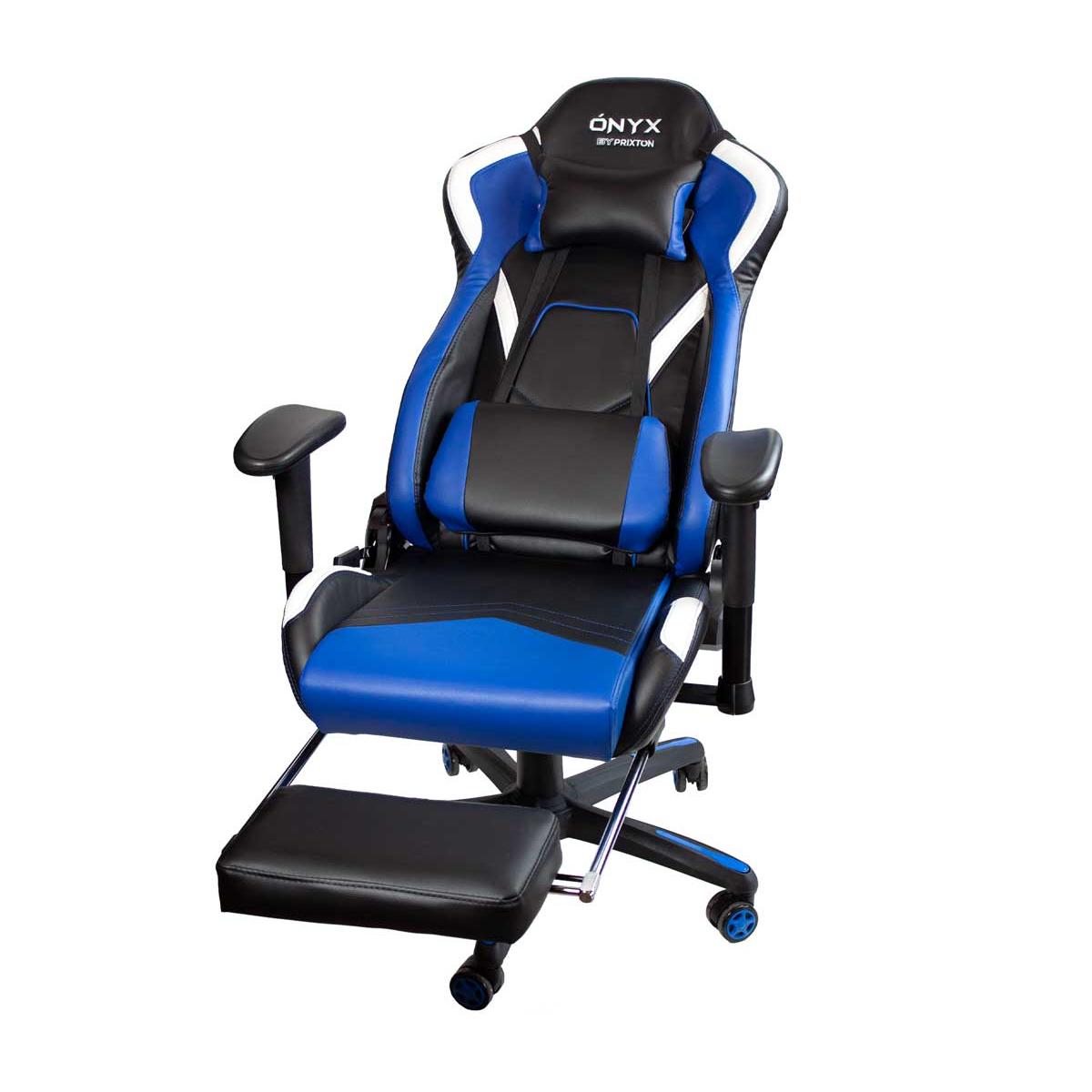 Silla de Escritorio Ónyx PRIXTON Gaming 71 x 78 x 125-135 cm