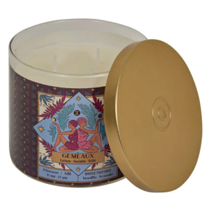 Bougie parfumée Astro 396g pot verre assorti