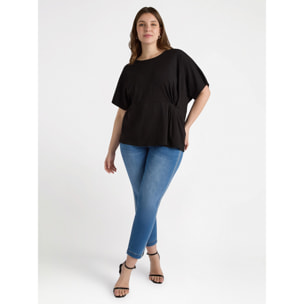 Fiorella Rubino - Jeggings con ricamo - Blu