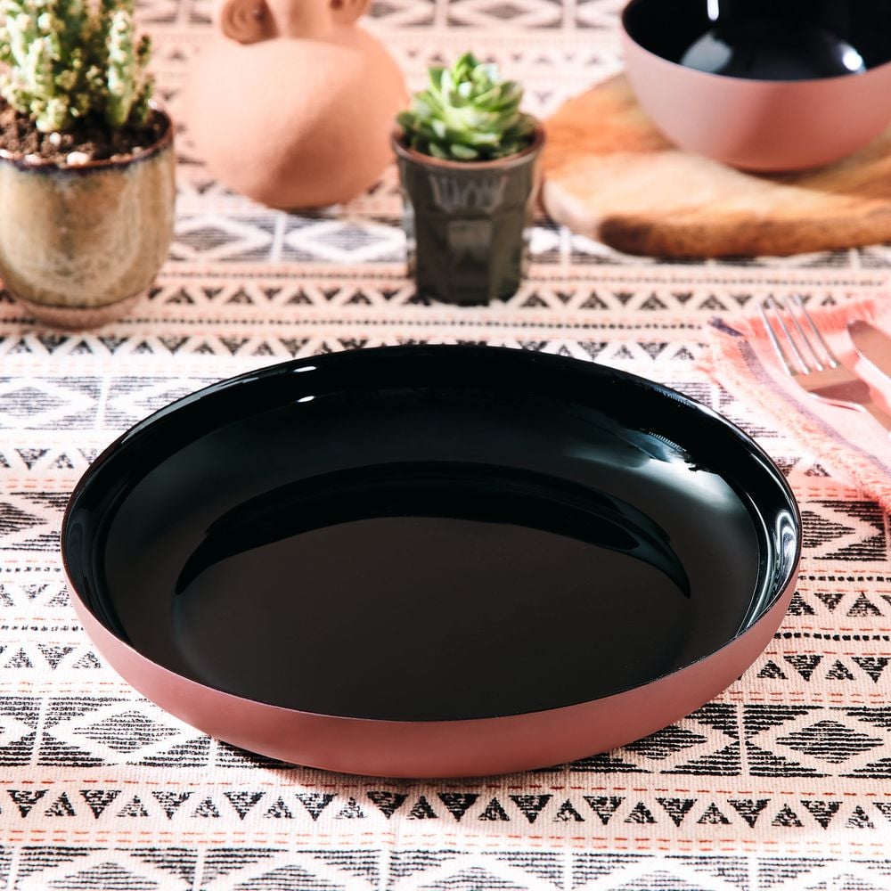 4 assiettes 25cm Vicky Terracotta - Luminarc