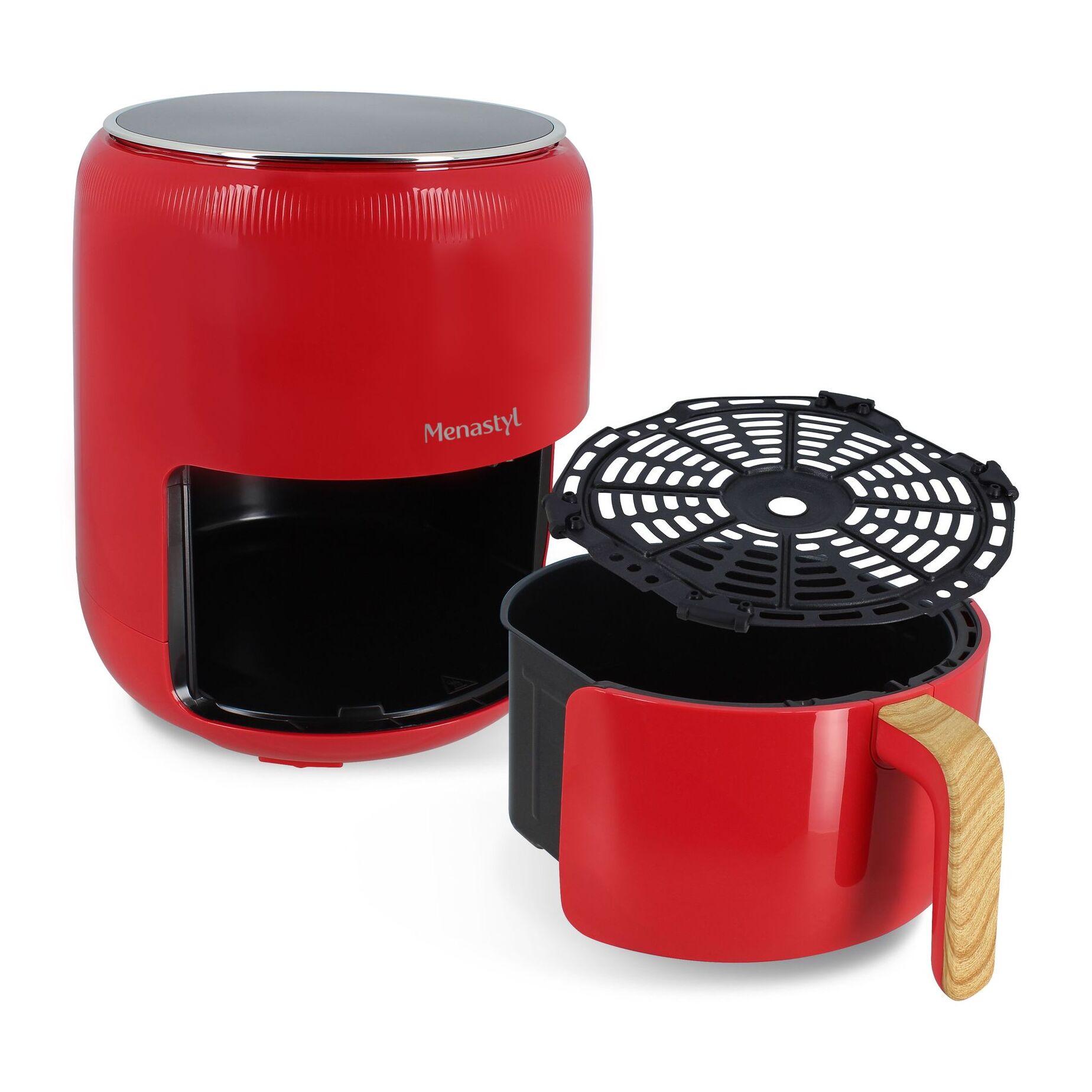 Friteuse sans huile 4,5L rouge COLORAMA
