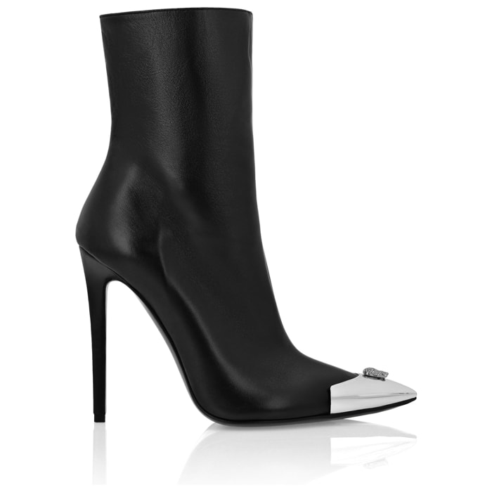 PHILIPP PLEIN Botas Tacón Medio SKULL