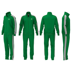 Tute Sportive Kappa Uomo 222 Banda Dueduedue Verde