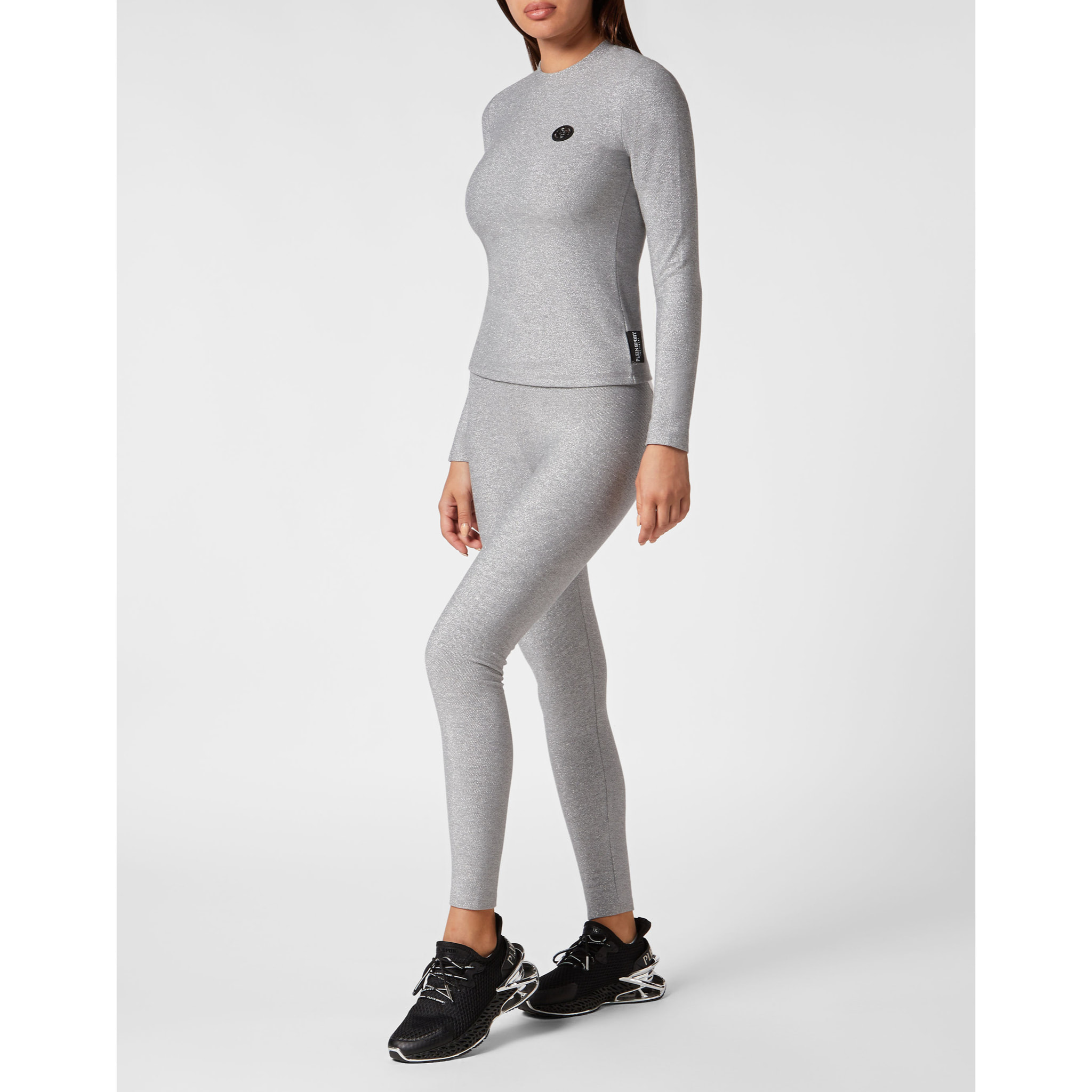 PLEIN SPORT T-Shirt Round Neck GLITTER