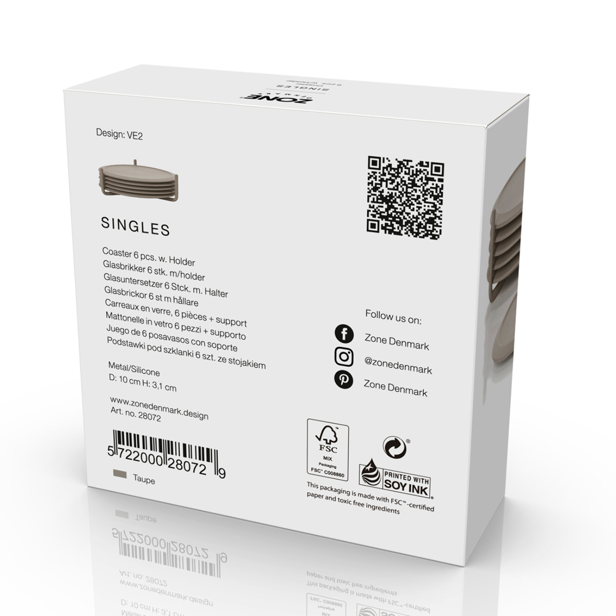 Dessous de verre Singles