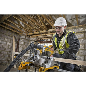 Scie à onglets radiale 1800 W - Ø 216 mm - DEWALT - DWS777-QS