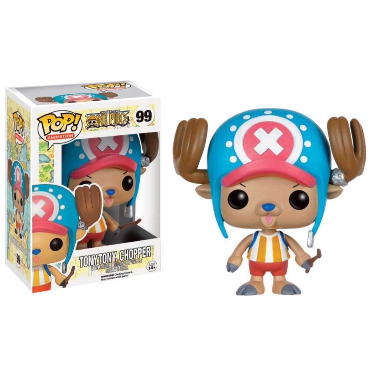 One Piece Pop! Television Vinile Figura Tony Tony Chopper 9 Cm Funko