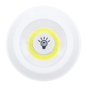 Lampe Led Cob A Pression X2 Avec Telecommande