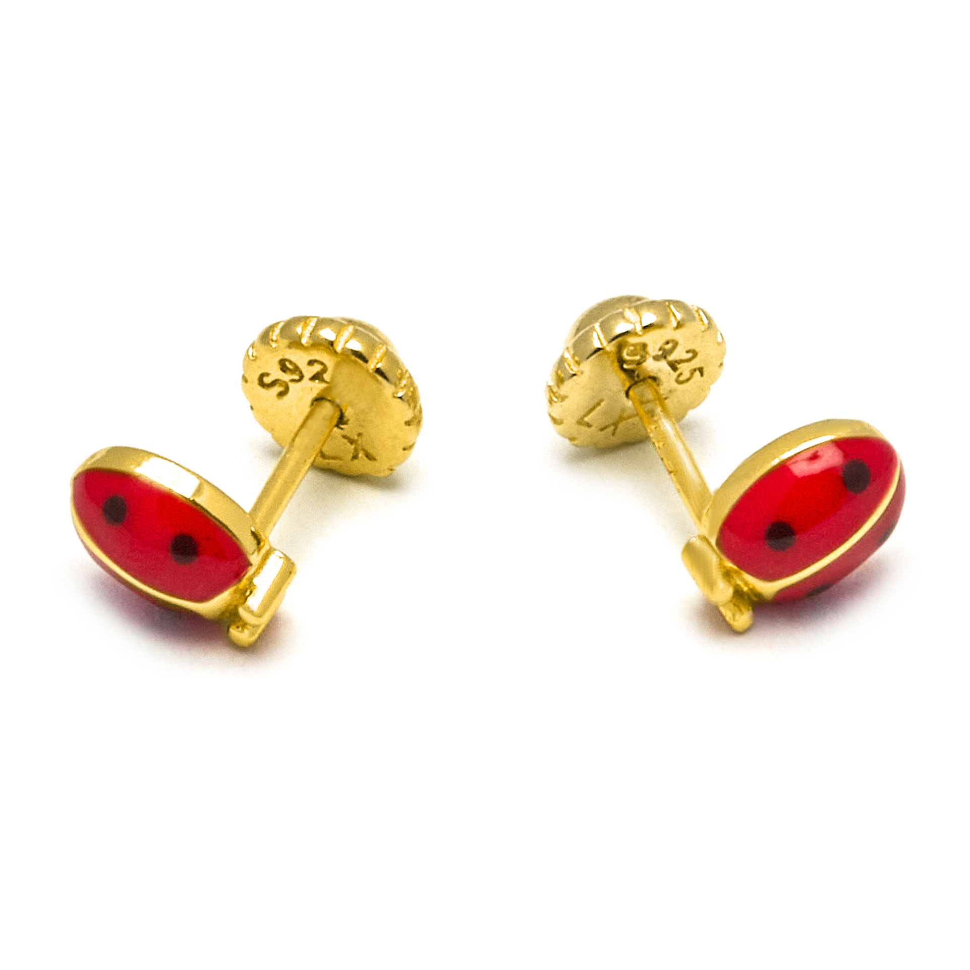 Pendientes Nenon acabado oro amarillo 18k