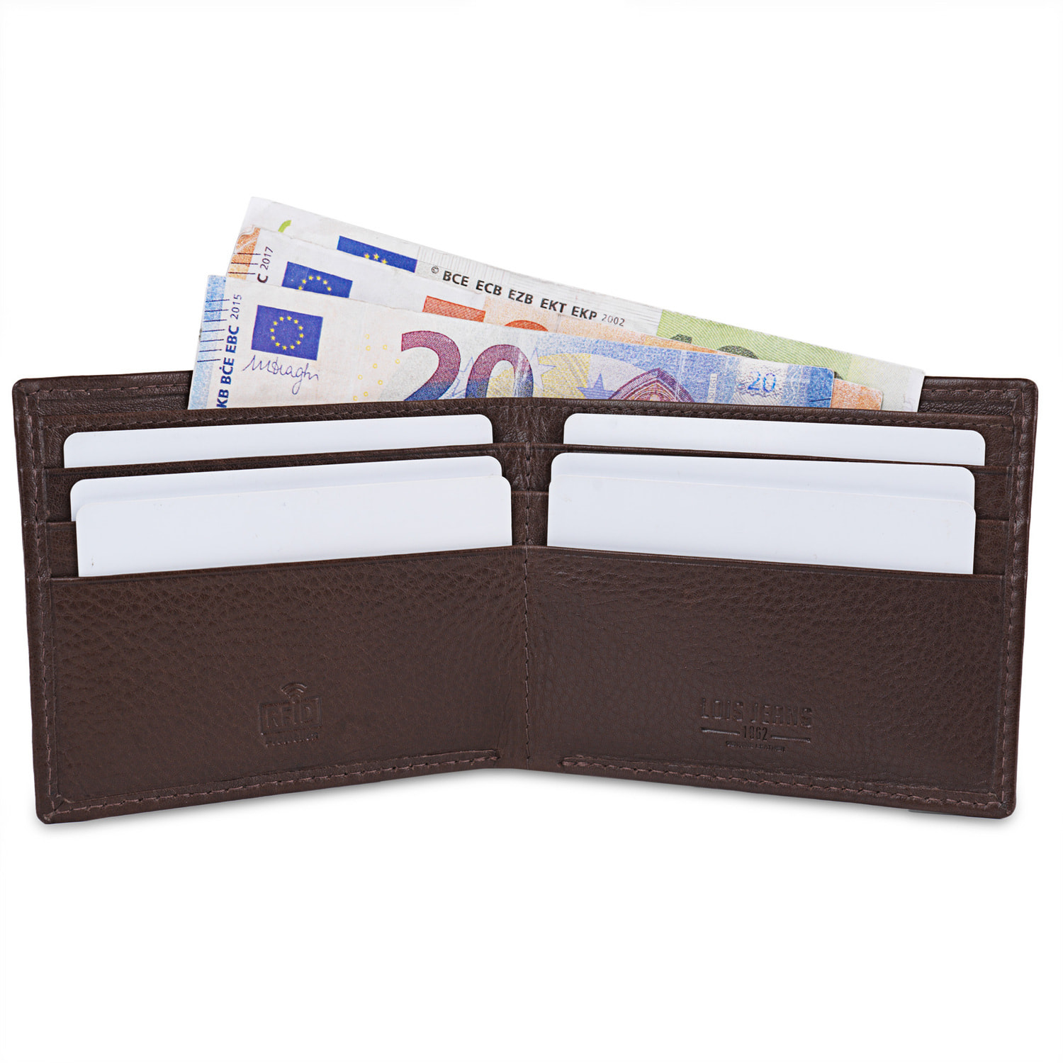 Cartera Hombre Piel Lois Atlanta Marron