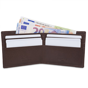 Cartera Hombre Piel Lois Atlanta Marron