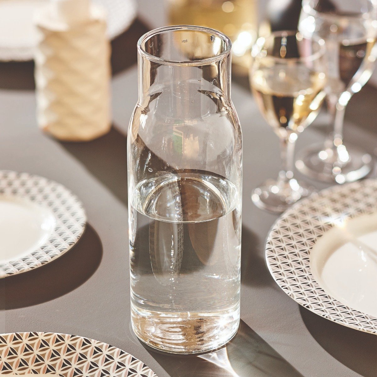 Juego de jarra de vidrio y 6 vasos de agua 25 cl Concepto - Luminarc