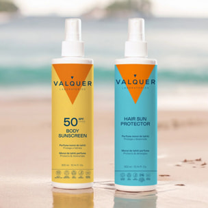 Valquer Pack Protector Solar Corporal SPF 50 y Protector Solar Capilar