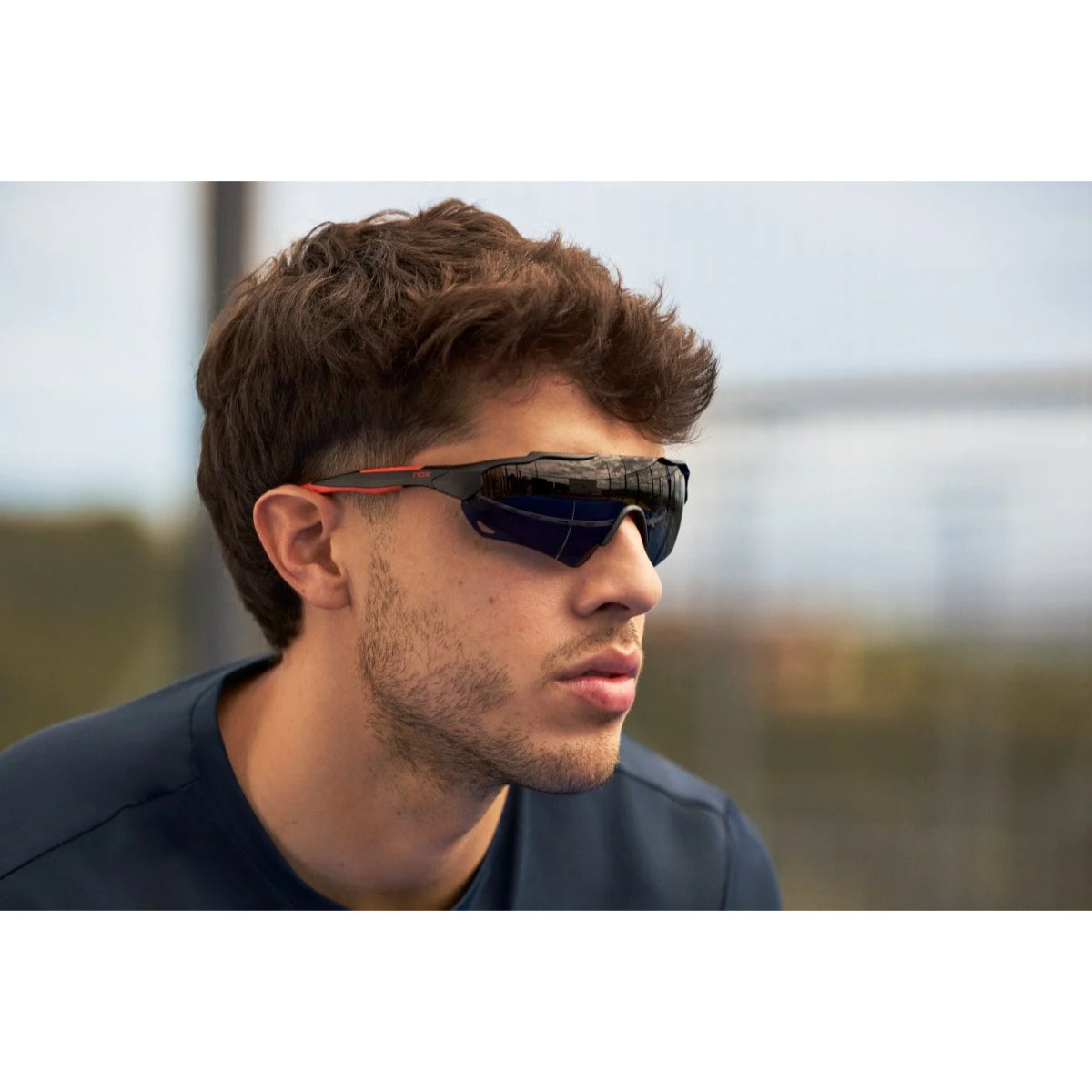 Gafas Deportivas NOX/MO COPPI Nerbo Negro/Rojo