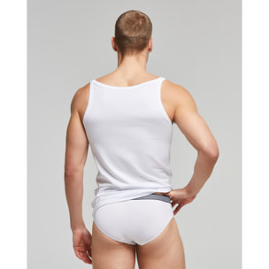 CANOTTA SPALLA STRETTA SCOLLO U