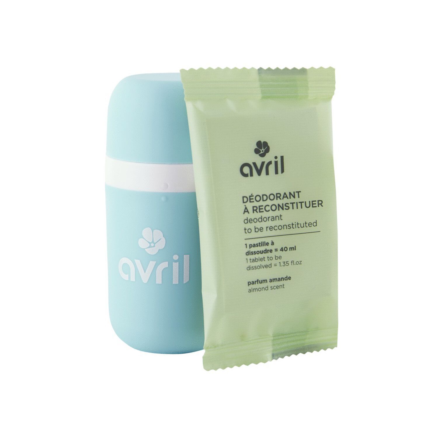 Déodorant à Reconstituer - Pastille à Dissoudre Parfum Amande