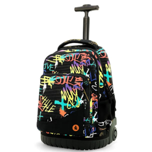 beSmart - ZAINO TROLLEY PREMIUM ORGANIZZATO SPRAY ART