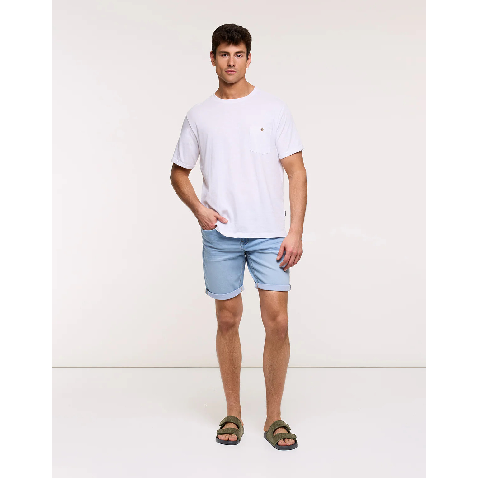 Bermuda Denim Denim Claro - Selbourne