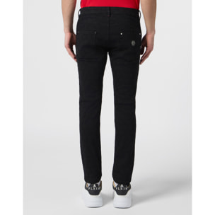 PHILIPP PLEIN Rockstar Fit Jeans Embroidery Monogram