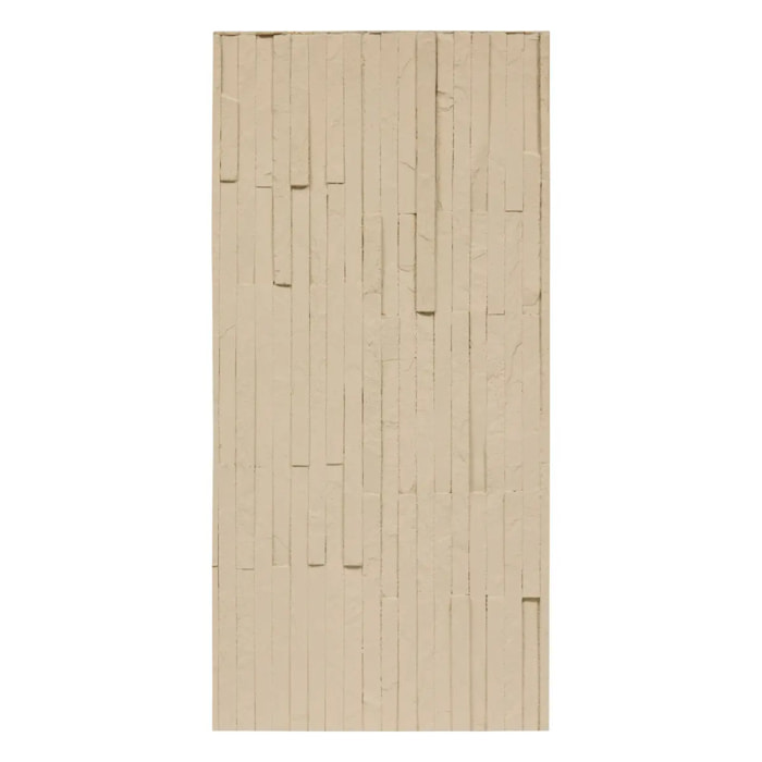 Sticker mural effet parement Cary beige 58x28cm