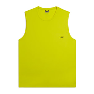 T-shirt senza maniche in tessuto quick dry