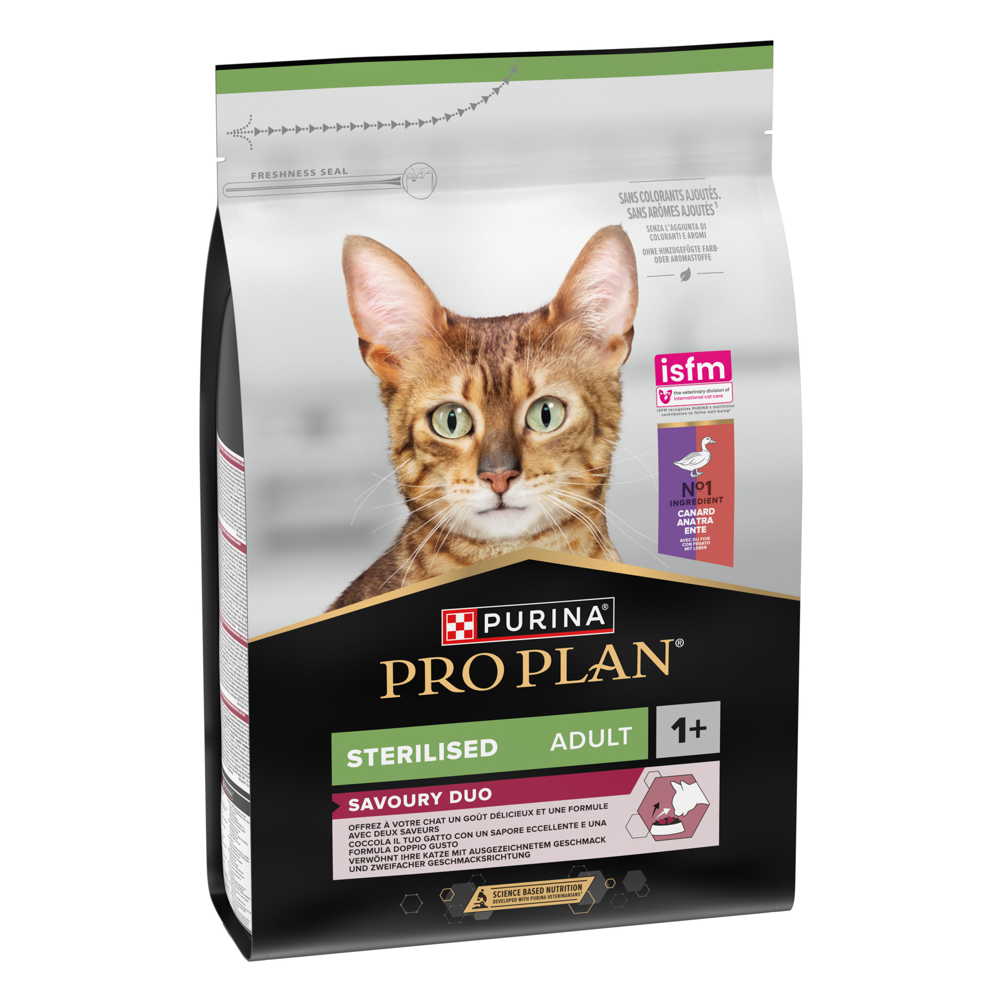 PRO PLAN Sterilised Adult SAVOURY DUO Canard et Foie 3kg