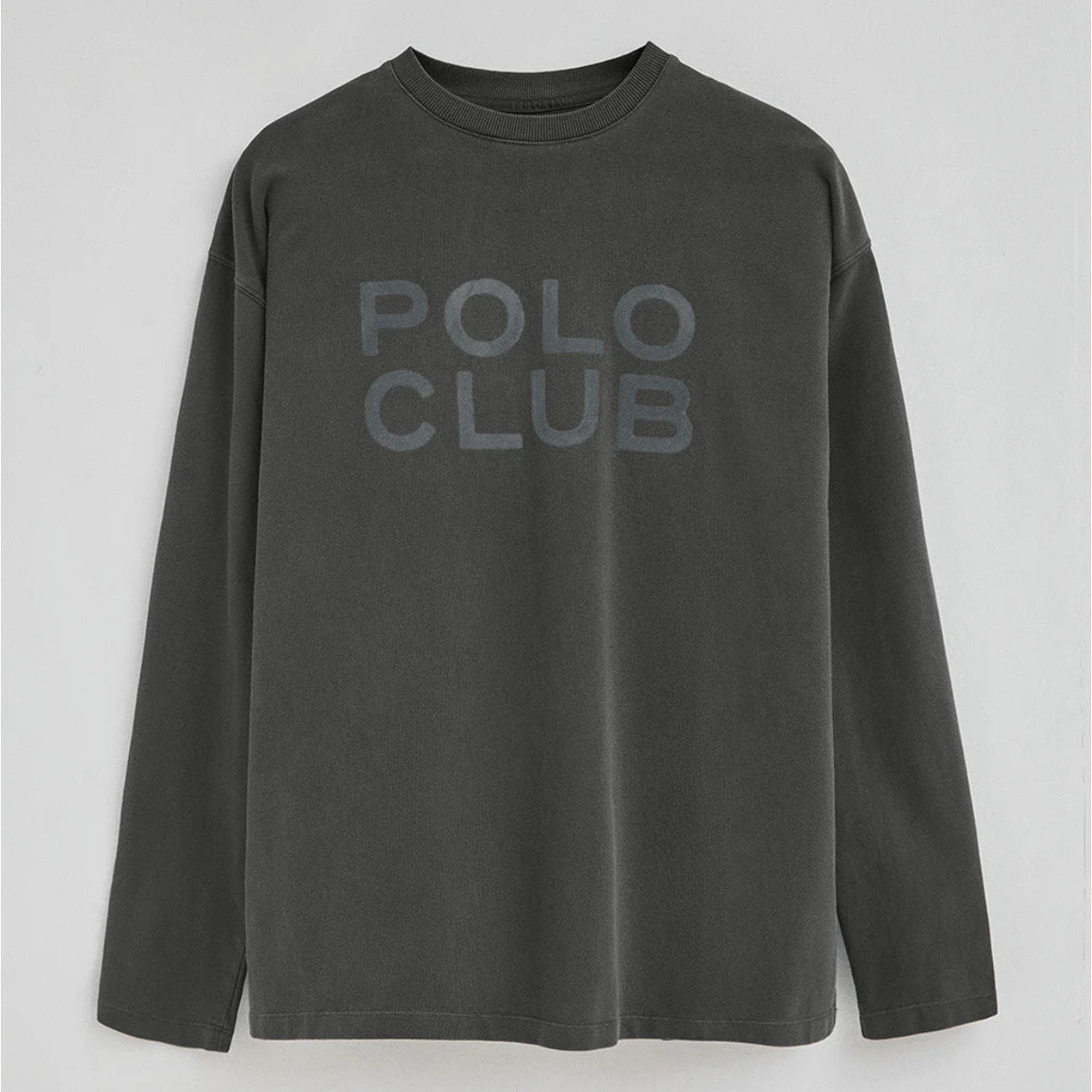 Camiseta Karat gris oscuro con logo Polo Club